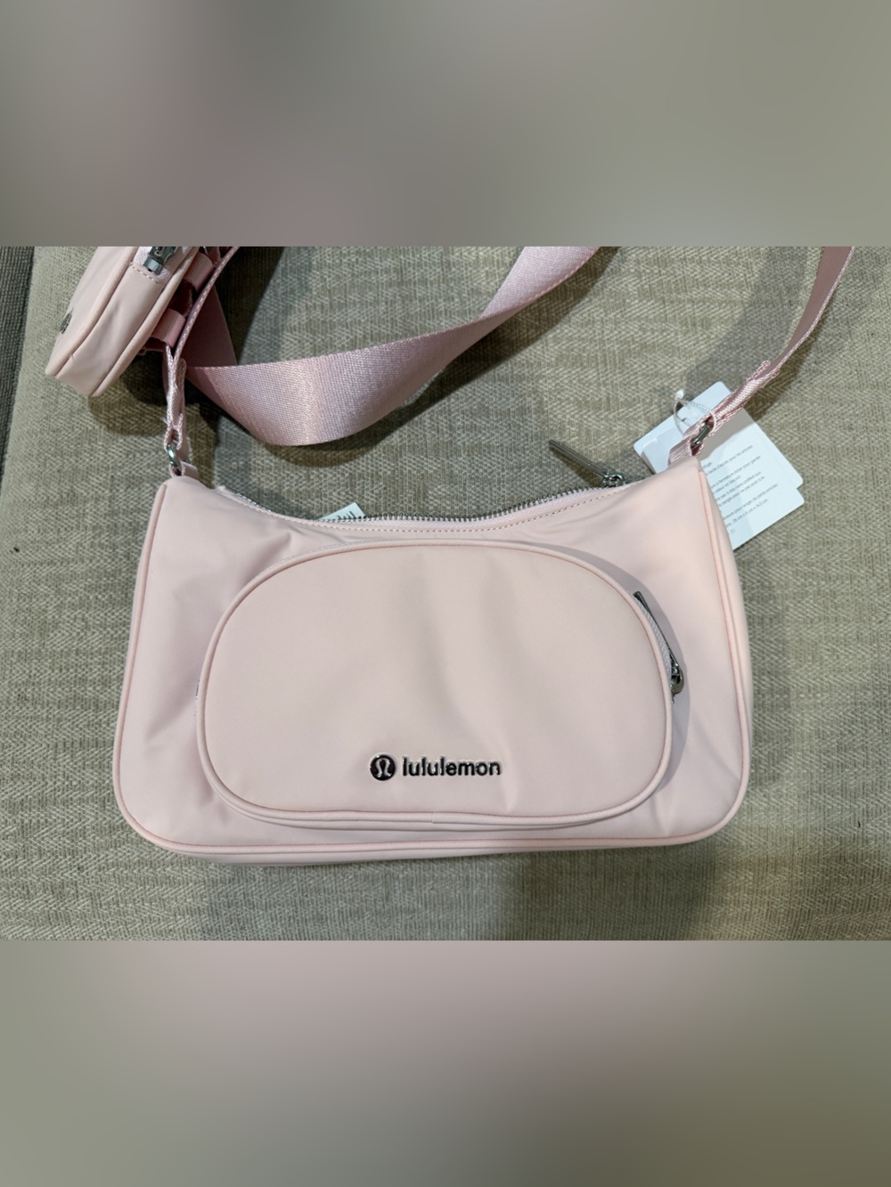 lululemon athletica Blush Pink Crossbody Bag